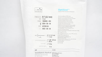 Greatbatch 1000093-004 OptiSeal Valved PTFE Peelable Introducer 9F x 13cm (x)